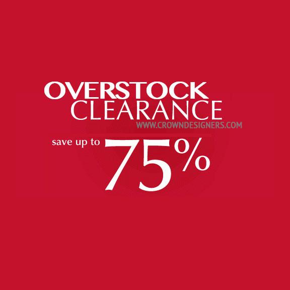 Overstock Clearance – CrownDesigners